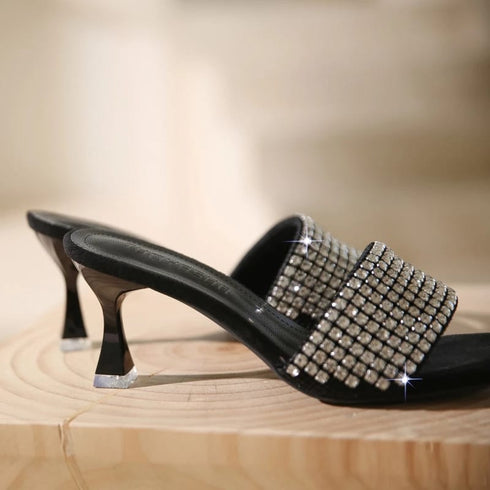 Gem Embellished Heel